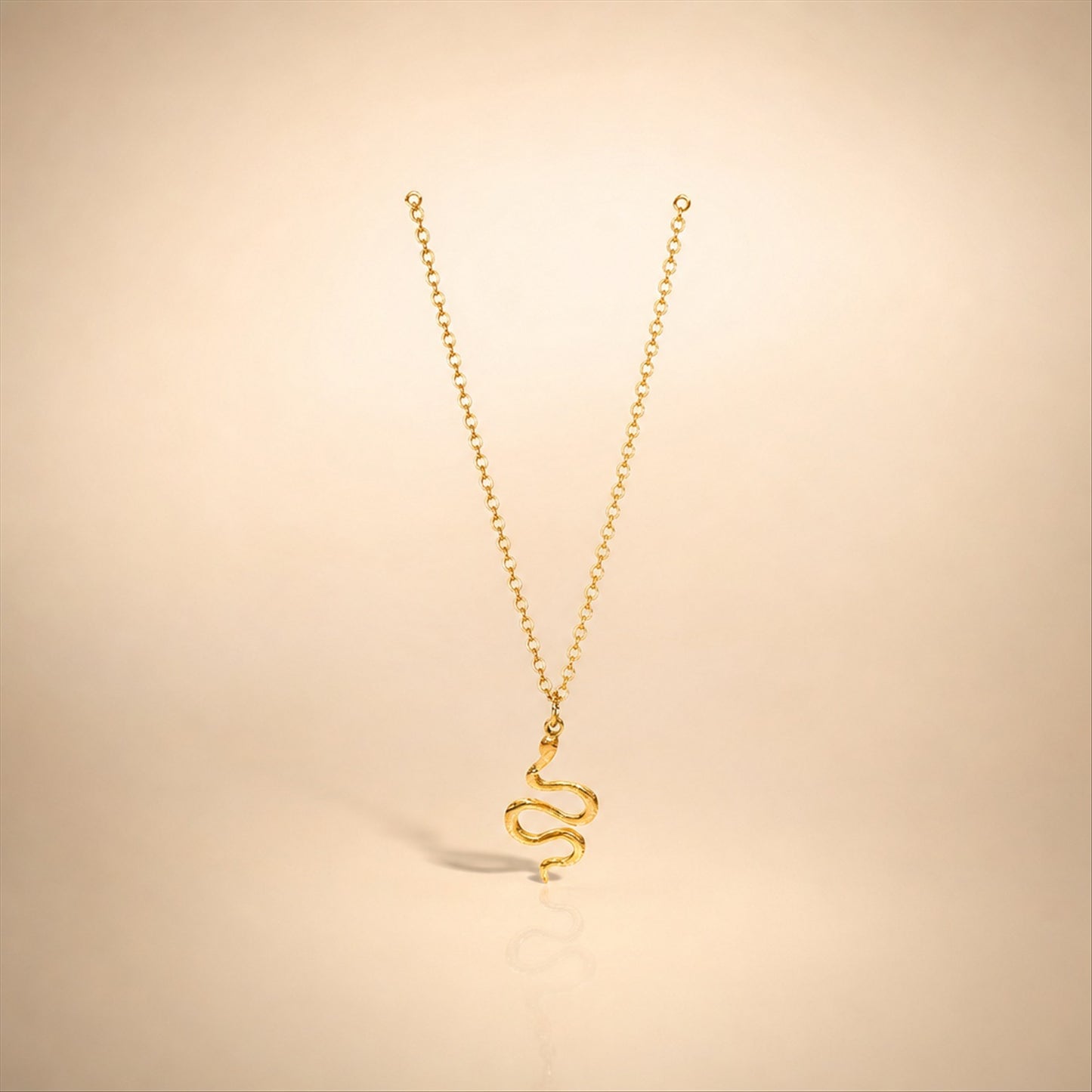 Collar Snake Gold dorado