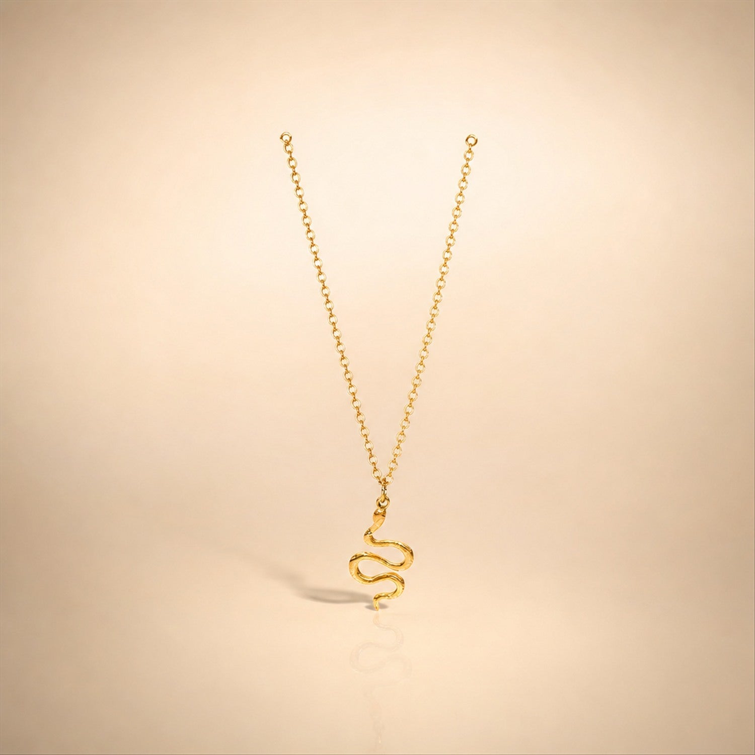 Collar Snake Gold dorado
