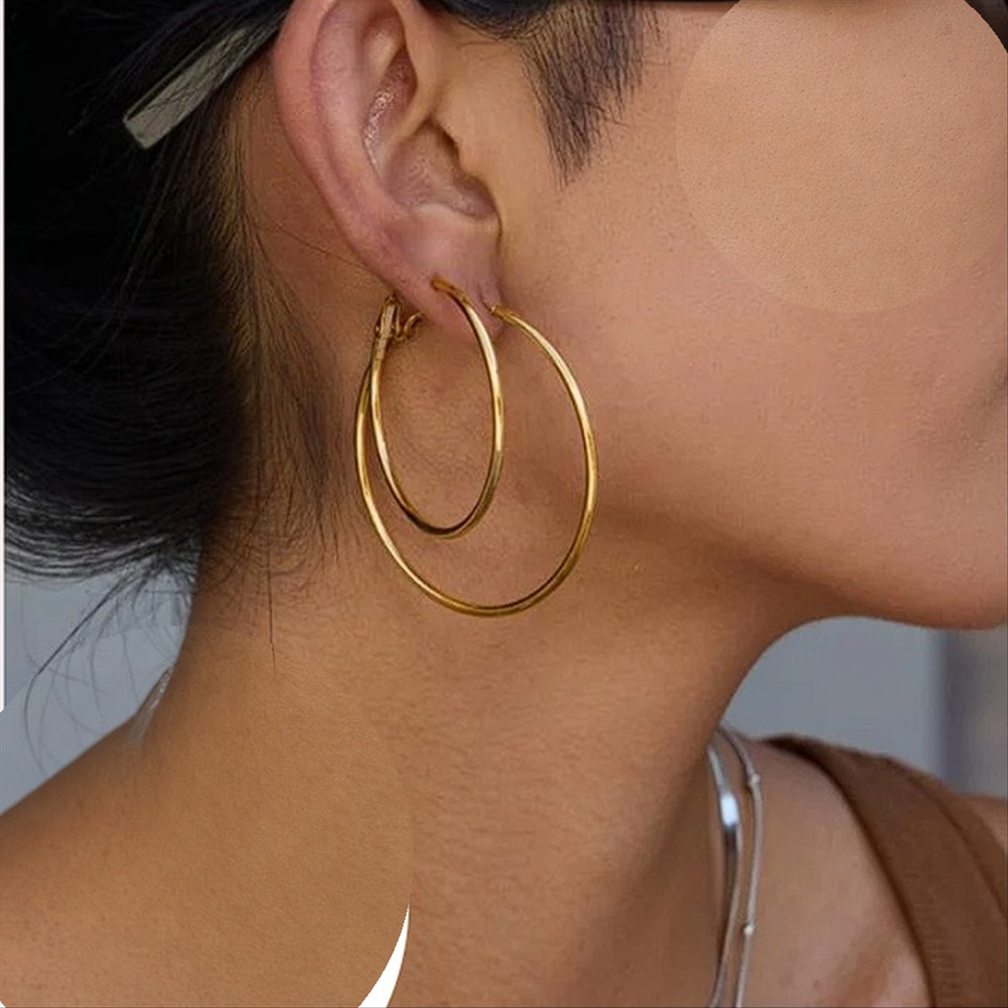 Aretes Finas Gold dorados